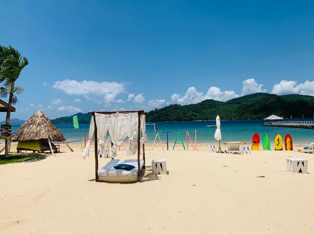 Pangulatan Beach Resort El Nido Bagian luar foto