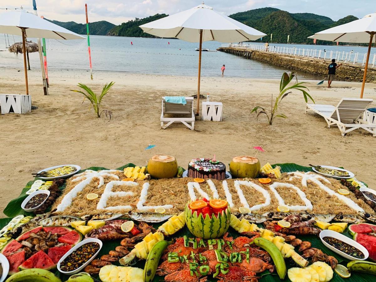 Pangulatan Beach Resort El Nido Bagian luar foto
