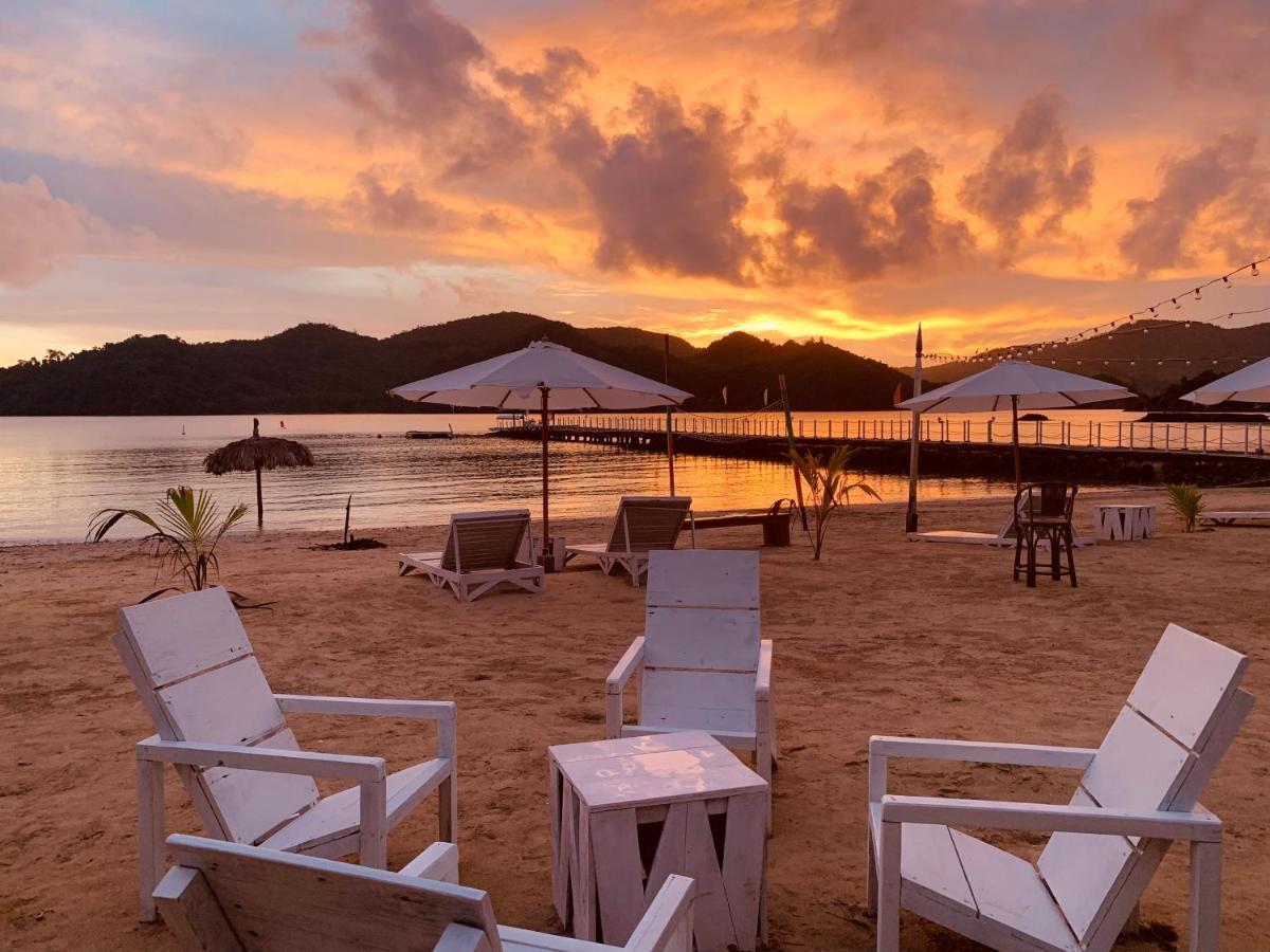Pangulatan Beach Resort El Nido Bagian luar foto