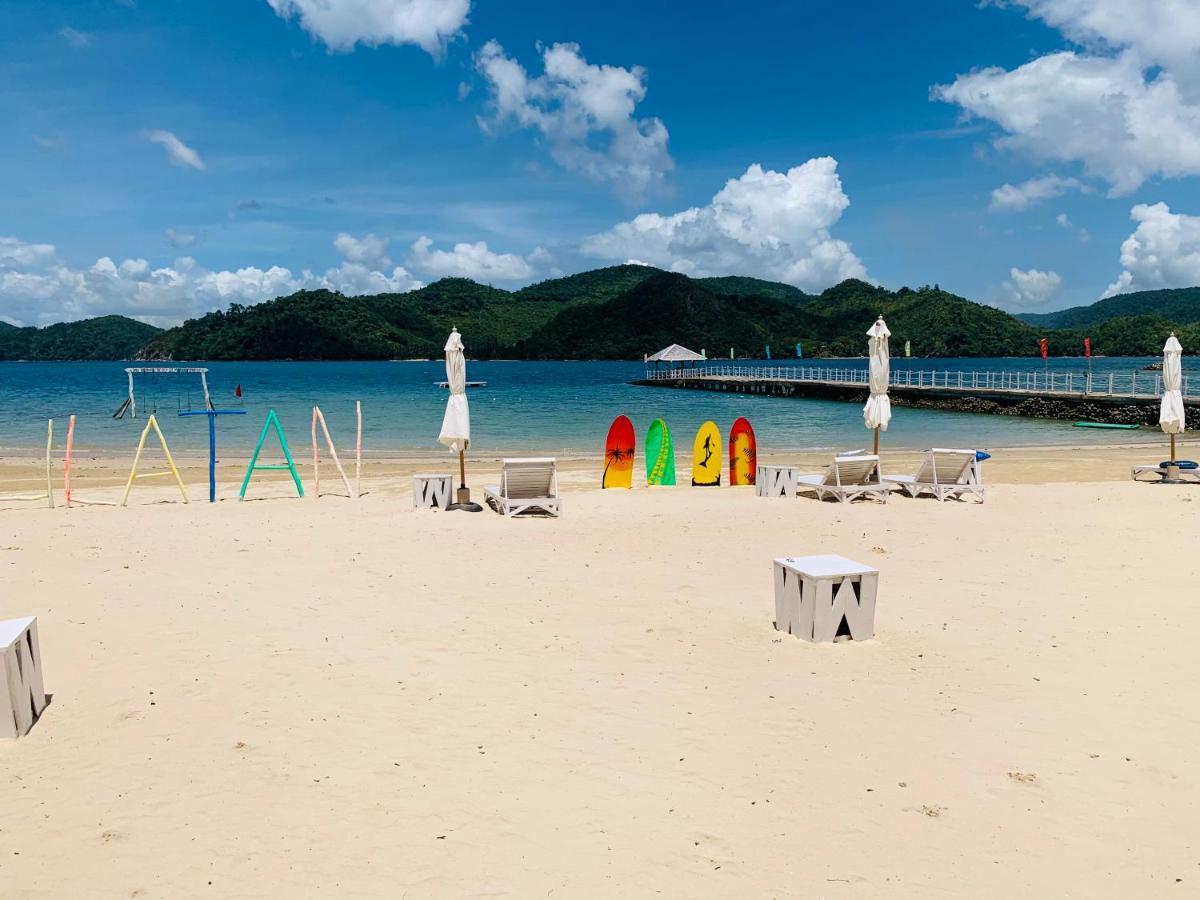Pangulatan Beach Resort El Nido Bagian luar foto