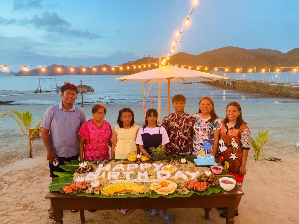 Pangulatan Beach Resort El Nido Bagian luar foto