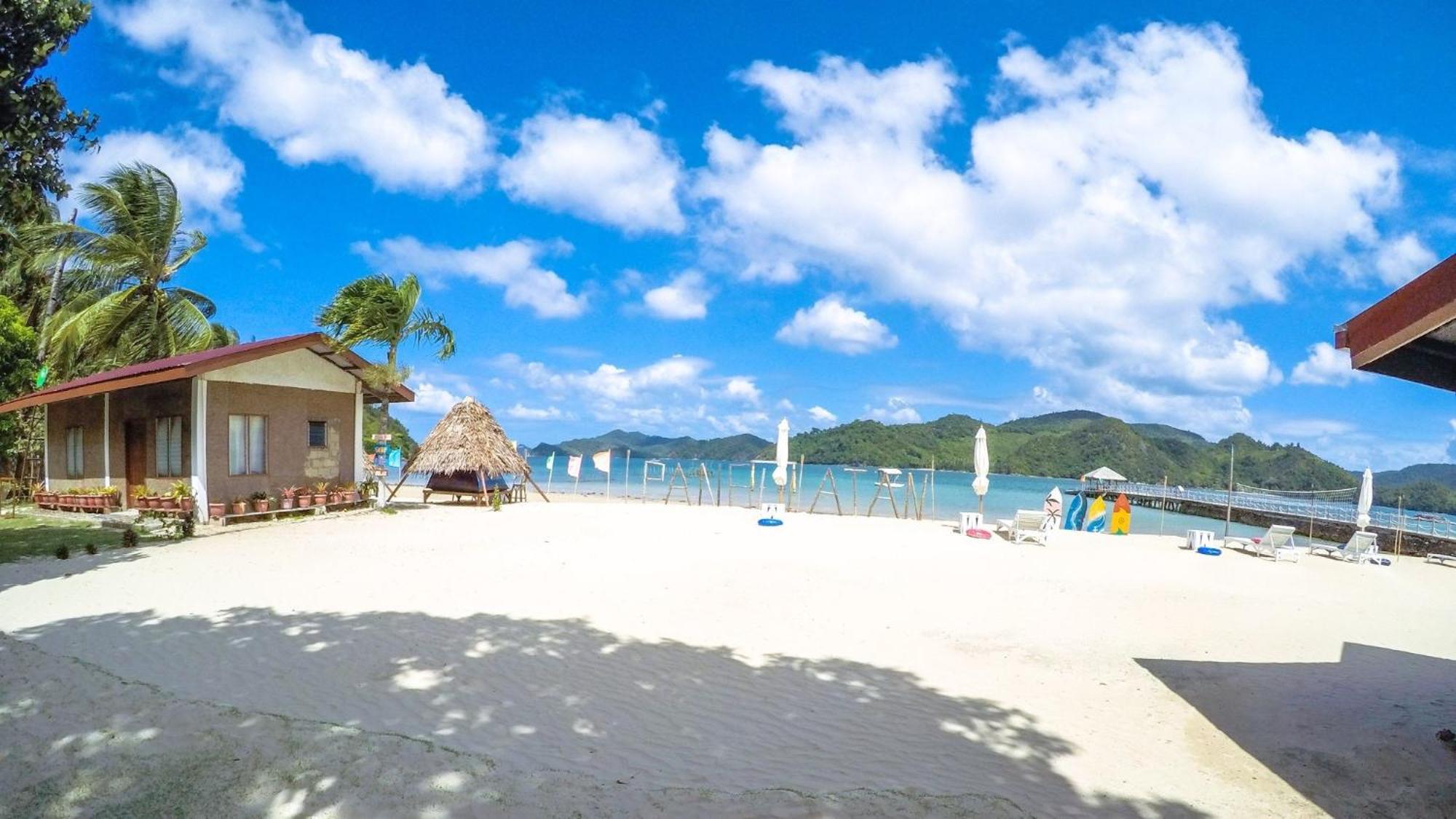 Pangulatan Beach Resort El Nido Bagian luar foto